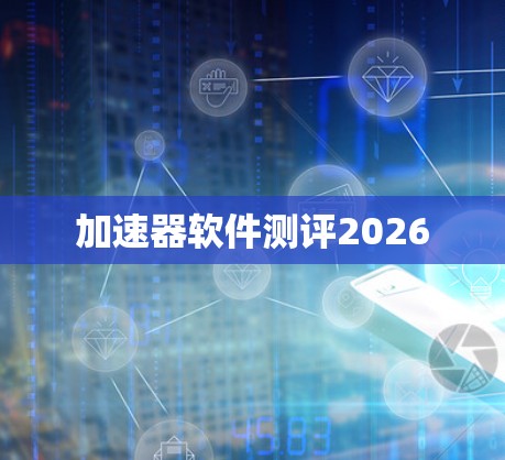 加速器软件测评2026