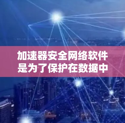 加速器安全网络软件是为了保护在数据中心、云计算环境中使用的高速网桥（加速器）而开发的，旨在防御网络攻击和数据泄露。以下是对加速器安全网络软件的详细分析和建议